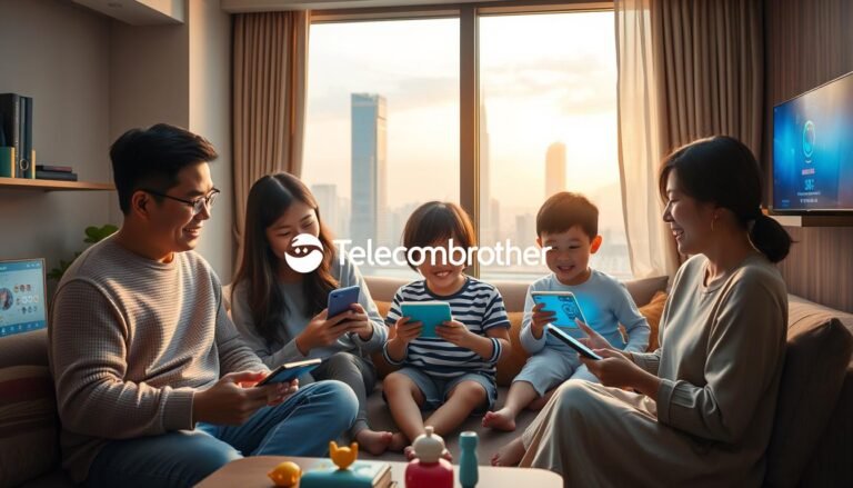 家庭共享計劃：3香港如何滿足全家人的通訊需求
