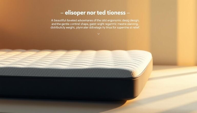 A beautifully crafted StylesMaven mattress topper, showcasing the latest advancements in ergonomic design and sleep technology. The plush, supportive surface features a gentle contoured shape that aligns the spine, distributing weight evenly for superior pressure relief. Luxurious fabrics, strategically placed ventilation channels, and a subtle quilted pattern create a modern, tranquil aesthetic. Warm, diffused lighting from a low angle highlights the inviting, cloud-like texture, while soft shadows define the mattress's sleek, minimalist profile against a serene, neutral background. This innovative, health-focused sleep solution represents the future of restful, rejuvenating slumber.