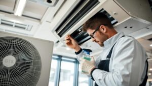 Read more about the article 洗冷氣、洗冷氣機及清洗冷氣在商業空間的應用案例