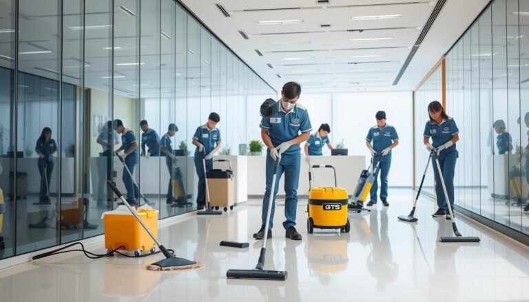 清潔公司, 清潔服務, 寫字樓清潔